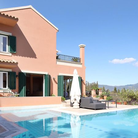 Casa T With Amazing Views In Corfu Vila Kontokali Exterior foto