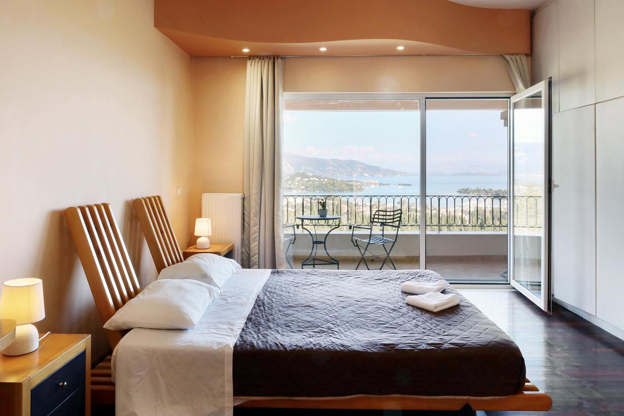 Casa T With Amazing Views In Corfu Vila Kontokali Exterior foto