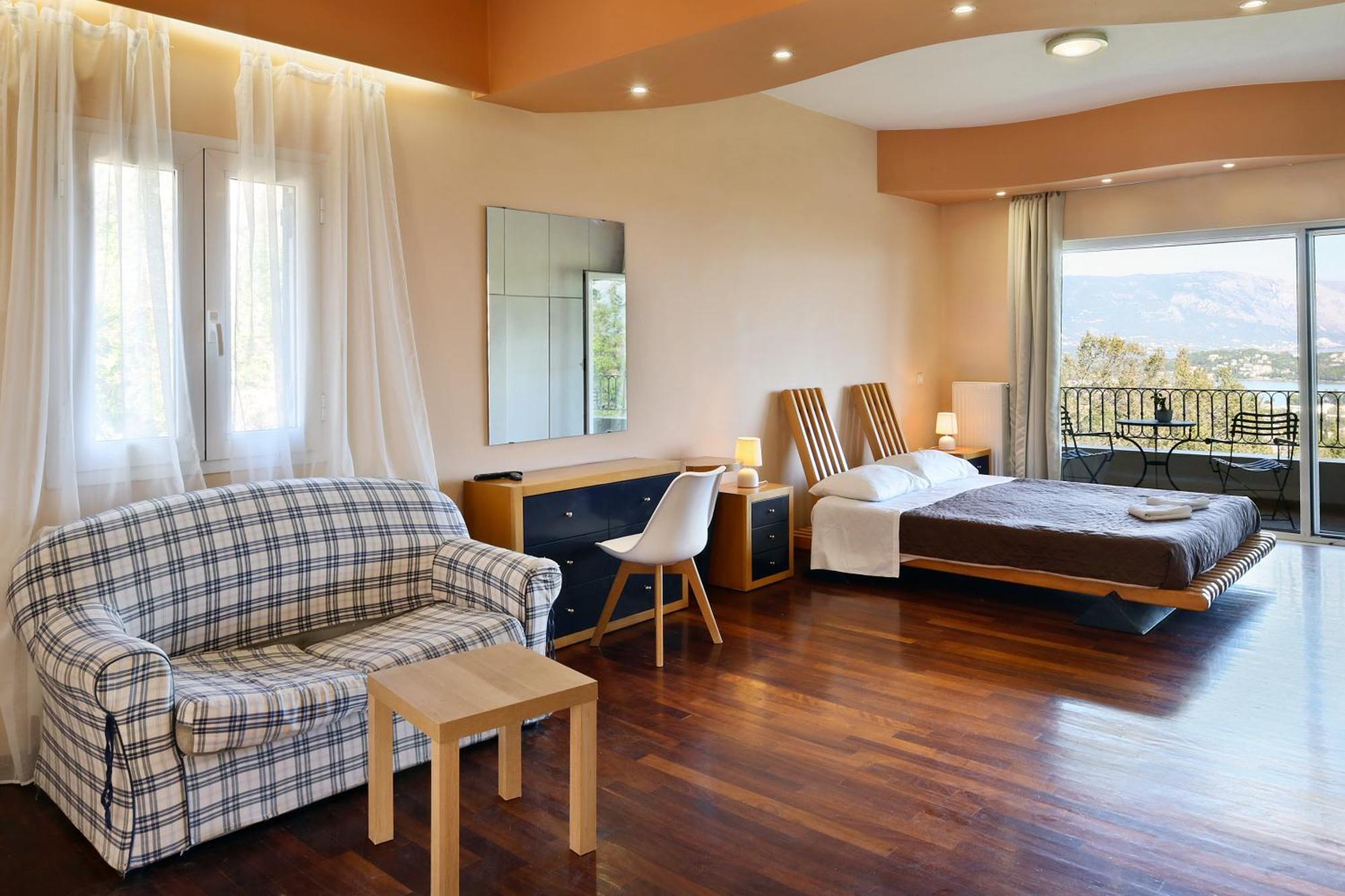 Casa T With Amazing Views In Corfu Vila Kontokali Exterior foto