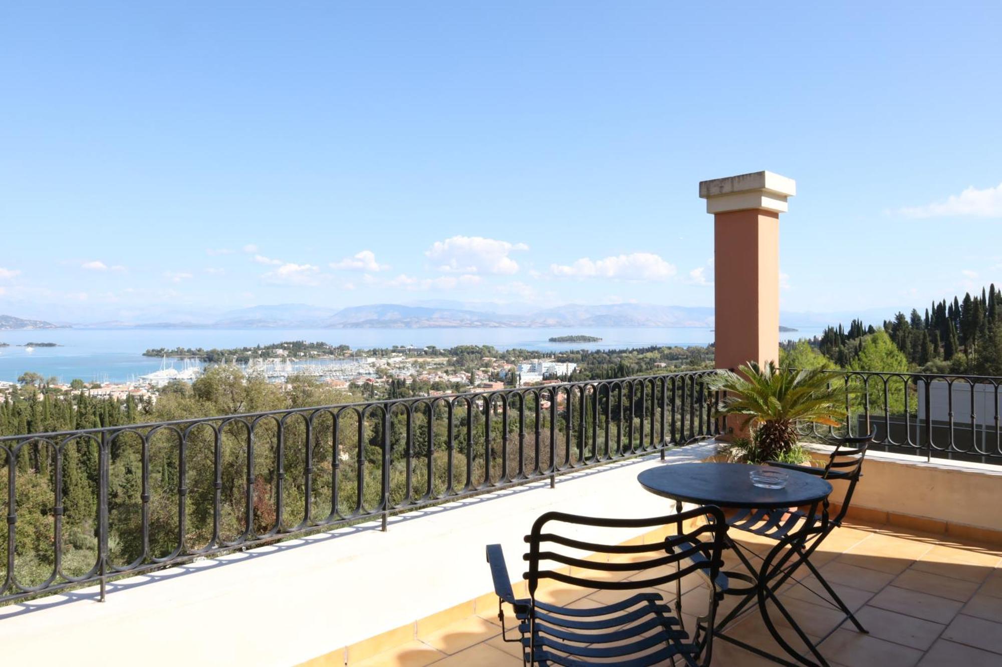 Casa T With Amazing Views In Corfu Vila Kontokali Exterior foto